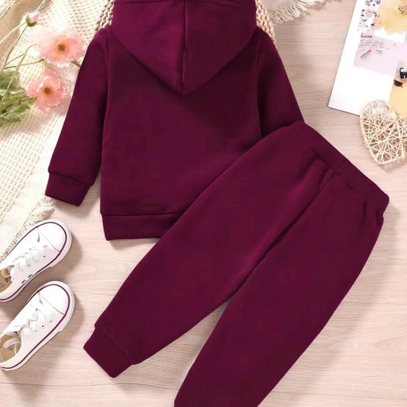 Girls "My Daughter Wears Combat Boots" Sweatsuit, Casual Hoodies - Picture 2 of 4